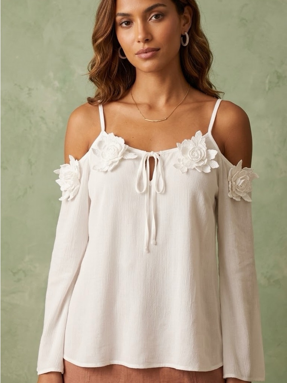 Tempo Paris White Women's Top